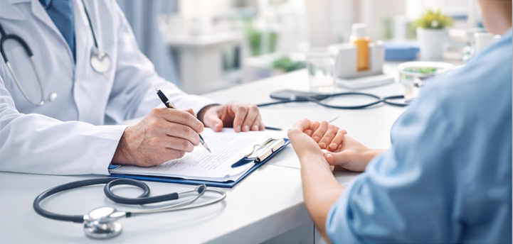 Hälsokontroll på Viared Hälsan